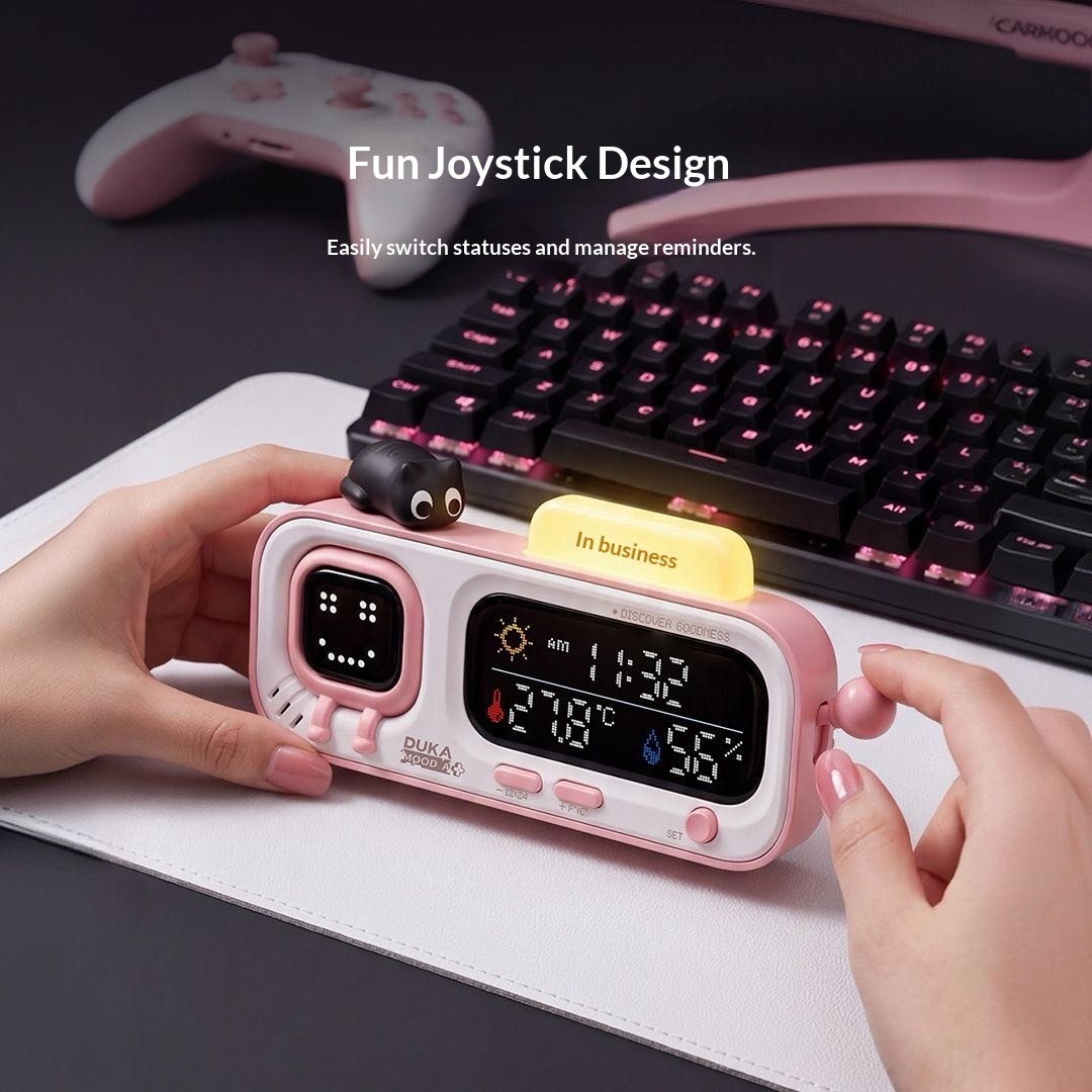 DUKA MOODA Smart Desktop Tempe - مراجعة Temperature Humidity Sensor وسعره