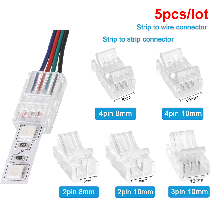 5Pcs LED Strip Light Connector - مراجعة Rgb Led Matrix 8X8 وسعره
