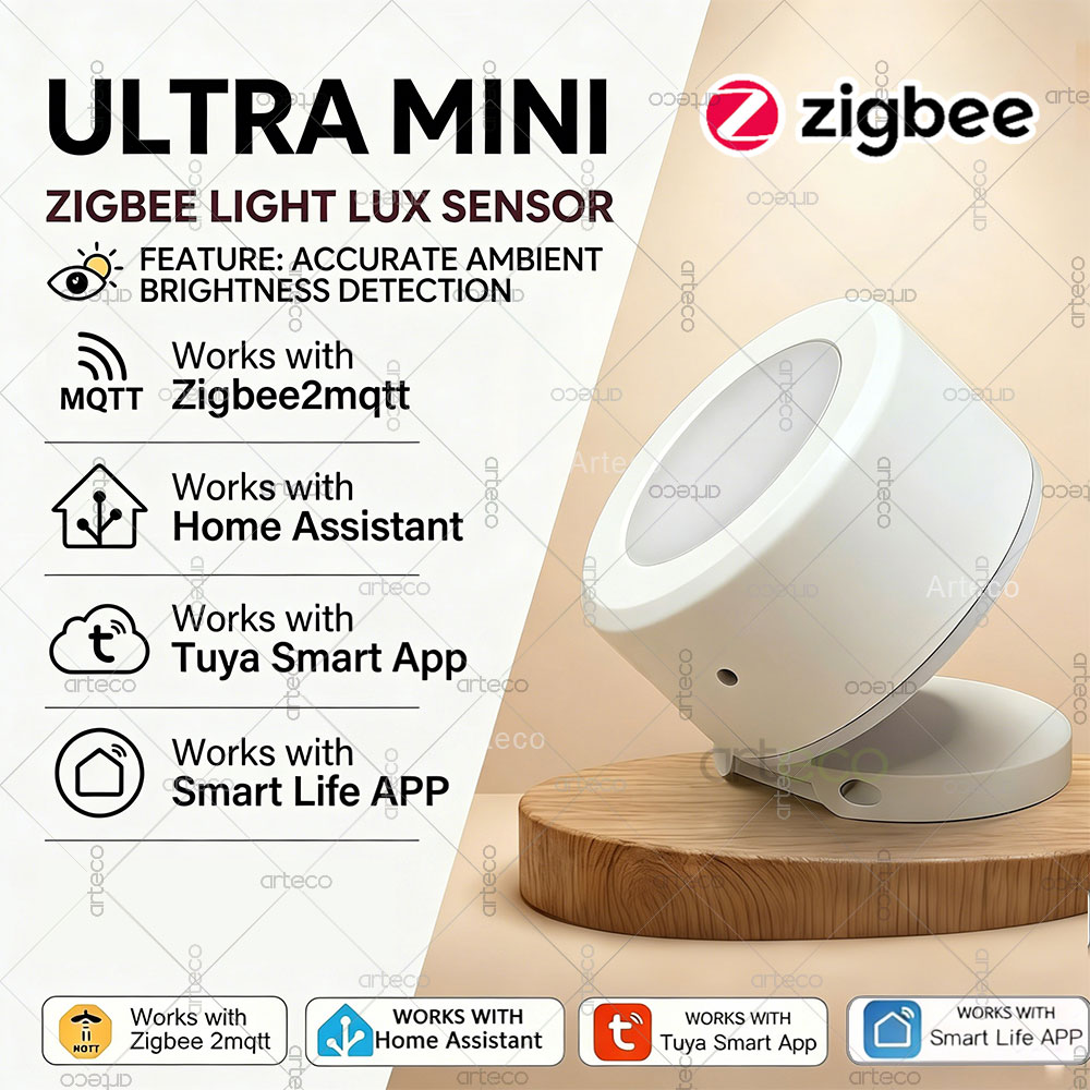 Ultra Mini Zigbee Light Sensor - مراجعة Home Automation Ideas وسعره