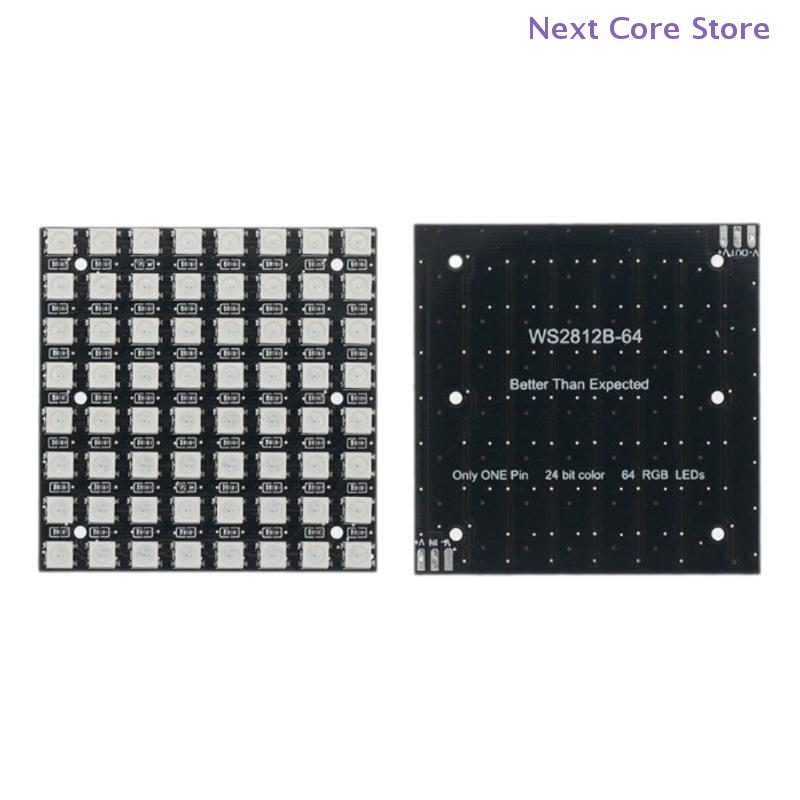 1Pcs 8x8 64 Bit LED Matrix Mod - مراجعة Rgb Led Matrix 8X8 وسعره
