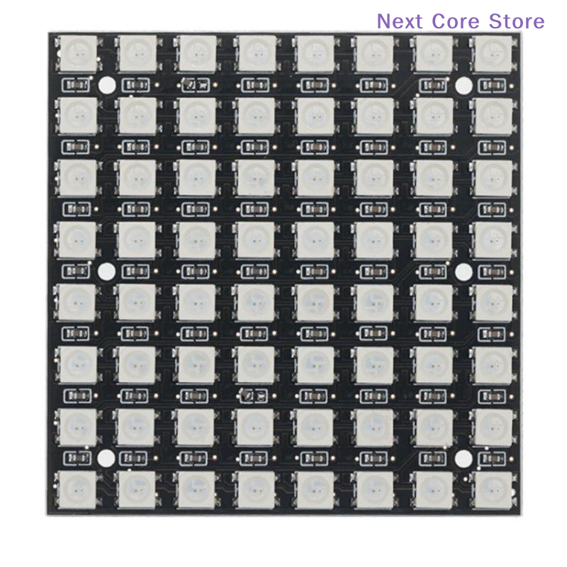 1Pcs 8x8 64 Bit LED Matrix Mod - مراجعة Rgb Led Matrix 8X8 وسعره