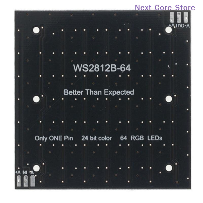 1Pcs 8x8 64 Bit LED Matrix Mod - مراجعة Rgb Led Matrix 8X8 وسعره