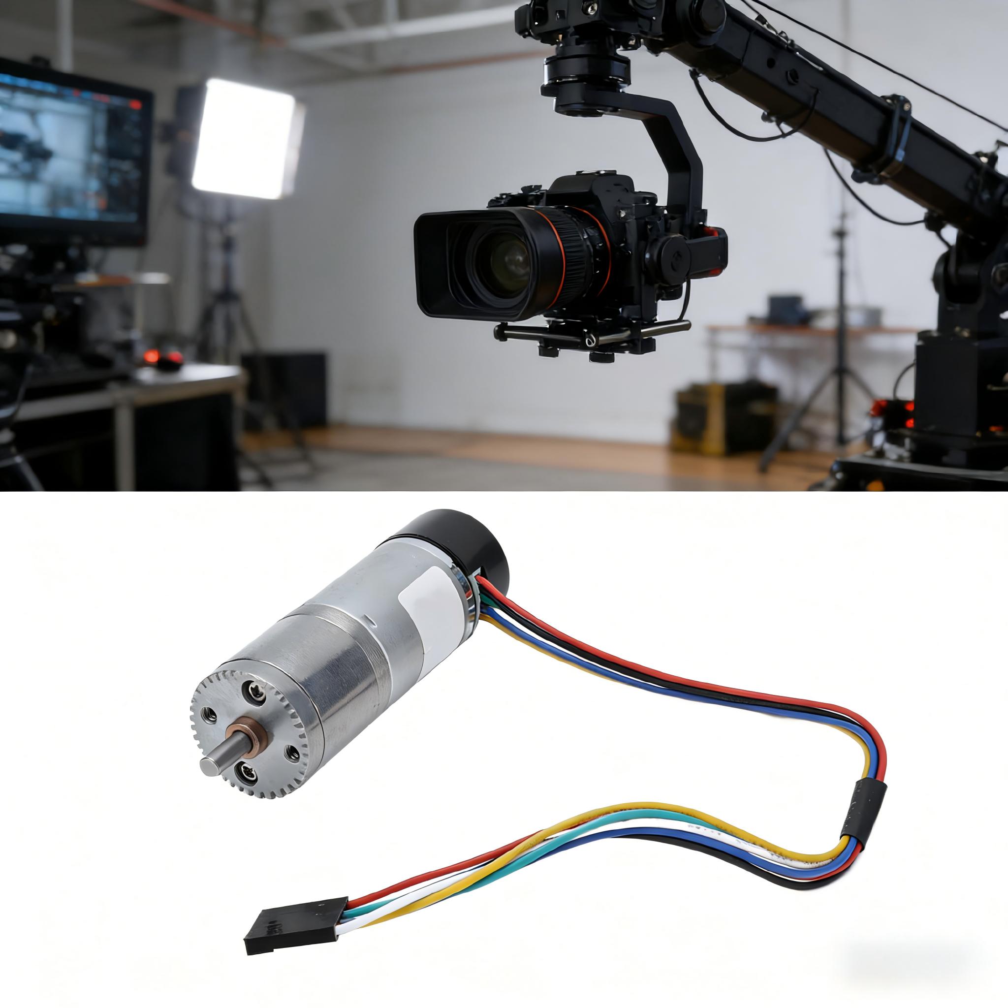 JGA25 371 DC Geared Motor 25mm - مراجعة Diy Automation Projects وسعره