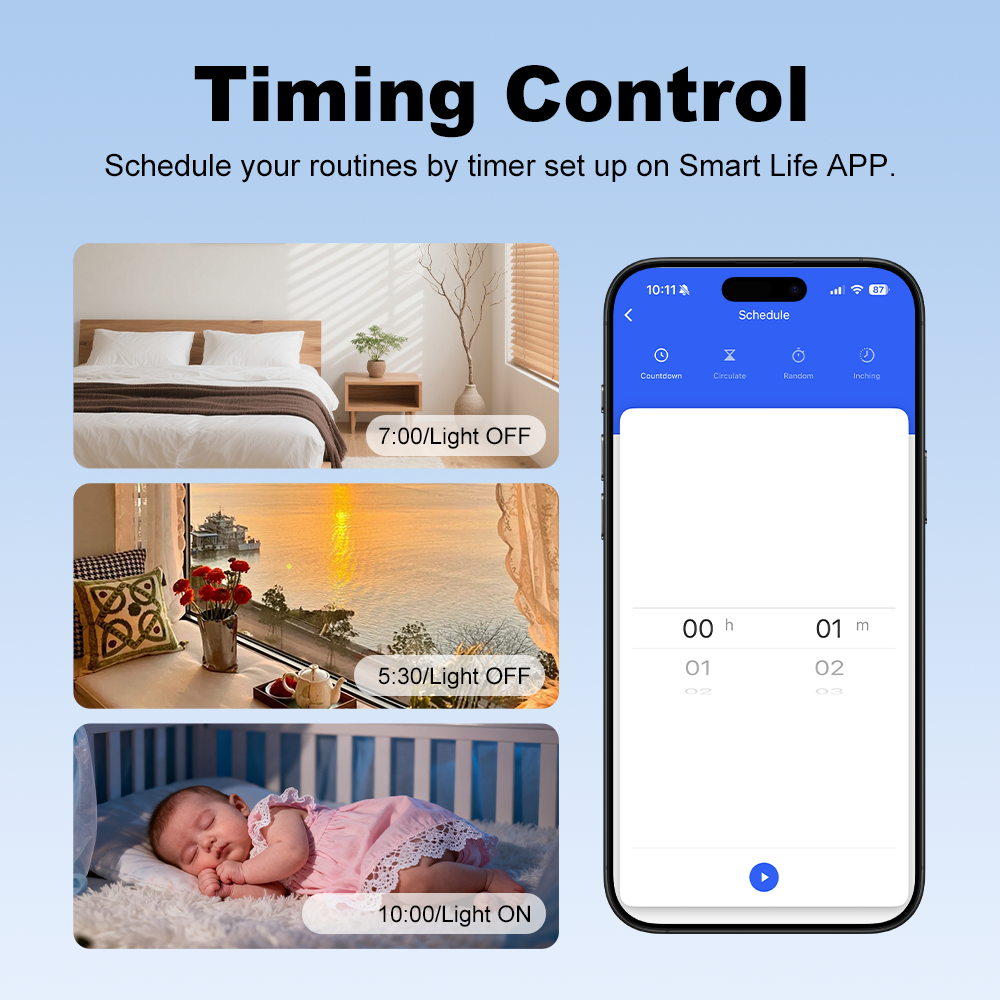 For Tuya WIFI 10A Smart Light  - مراجعة Home Automation Diy وسعره
