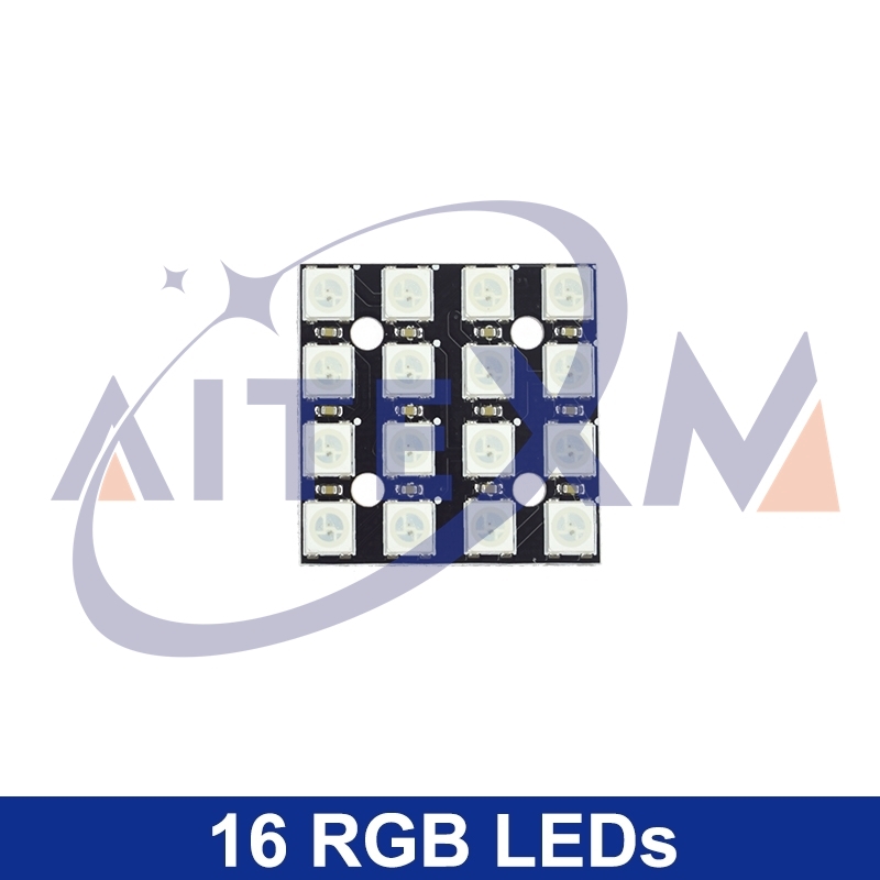 WS2812 Module 5050 RGB 4x4 8x8 - مراجعة Rgb Led Matrix 8X8 وسعره