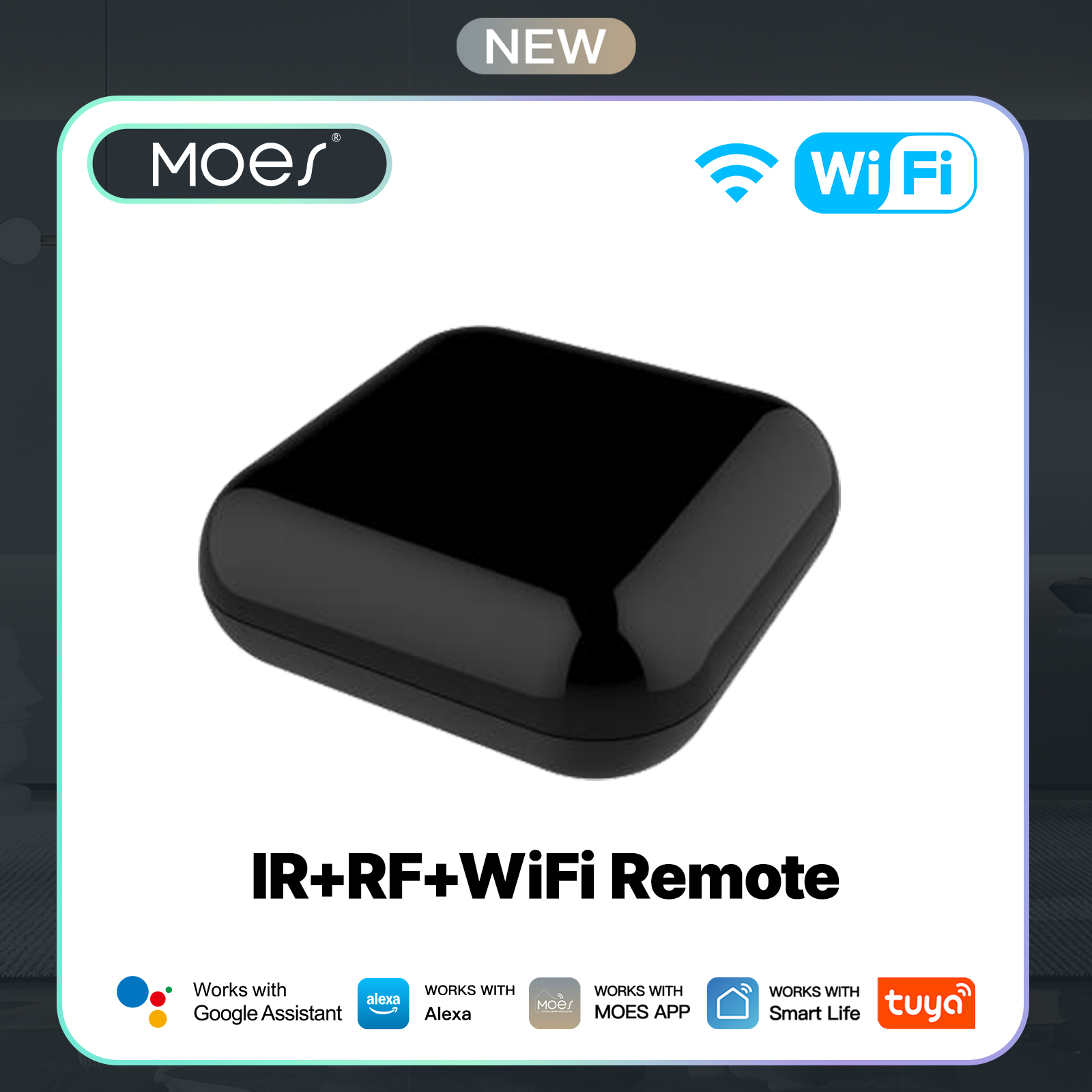 MOES Tuya WiFi IR RF Remote fo - مراجعة Ir Blaster Universal وسعره