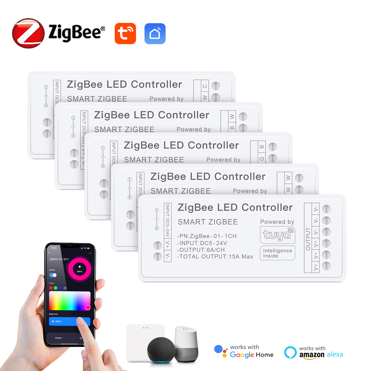Zigbee Smart LED Controller wo - مراجعة Zigbee Coordinator Stick وسعره