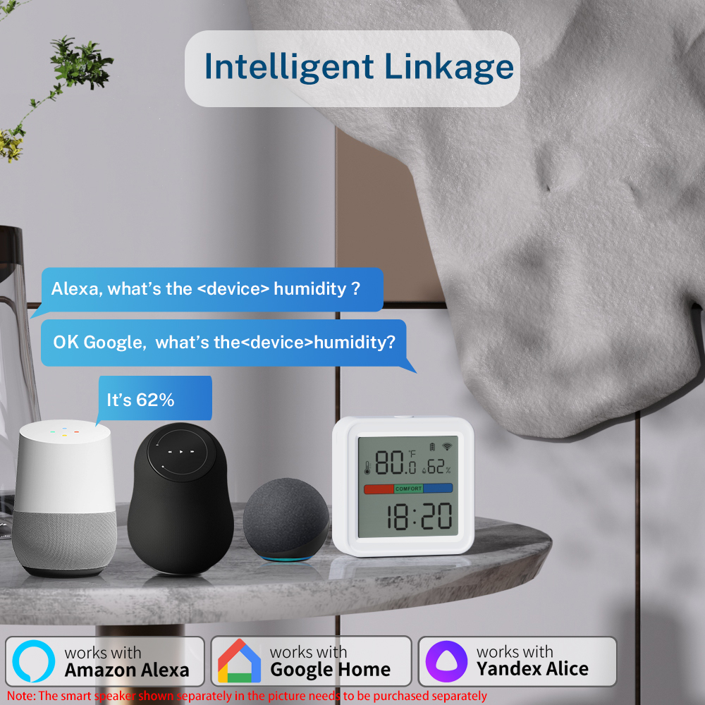 Tuya New WiFi Temperature Humi - مراجعة Temperature Humidity Sensor وسعره