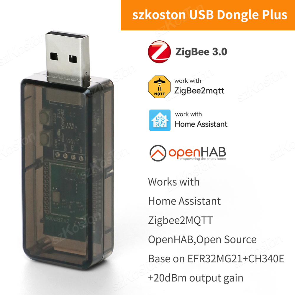 EFR32MG21 Zigbee 3.0 USB Dongl - مراجعة Zigbee Coordinator Stick وسعره