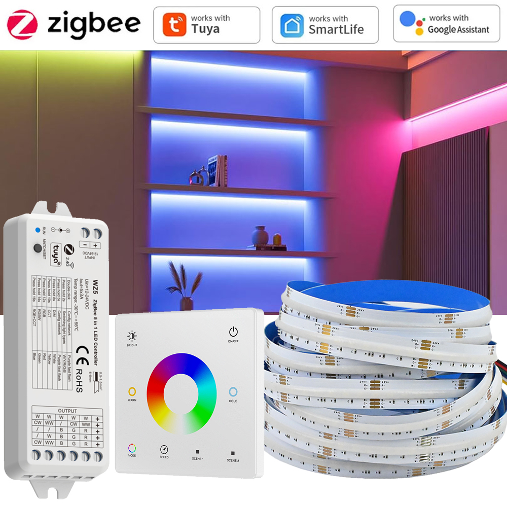 10M 20M Tuya Zigbee 3.0 COB RG - مراجعة Zigbee Coordinator Stick وسعره