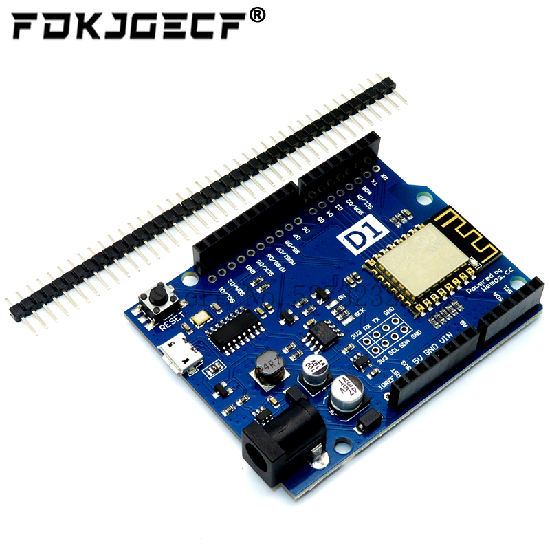 WeMos D1 R2 WiFi uno based ESP - مراجعة Esp8266 Nodemcu Board وسعره
