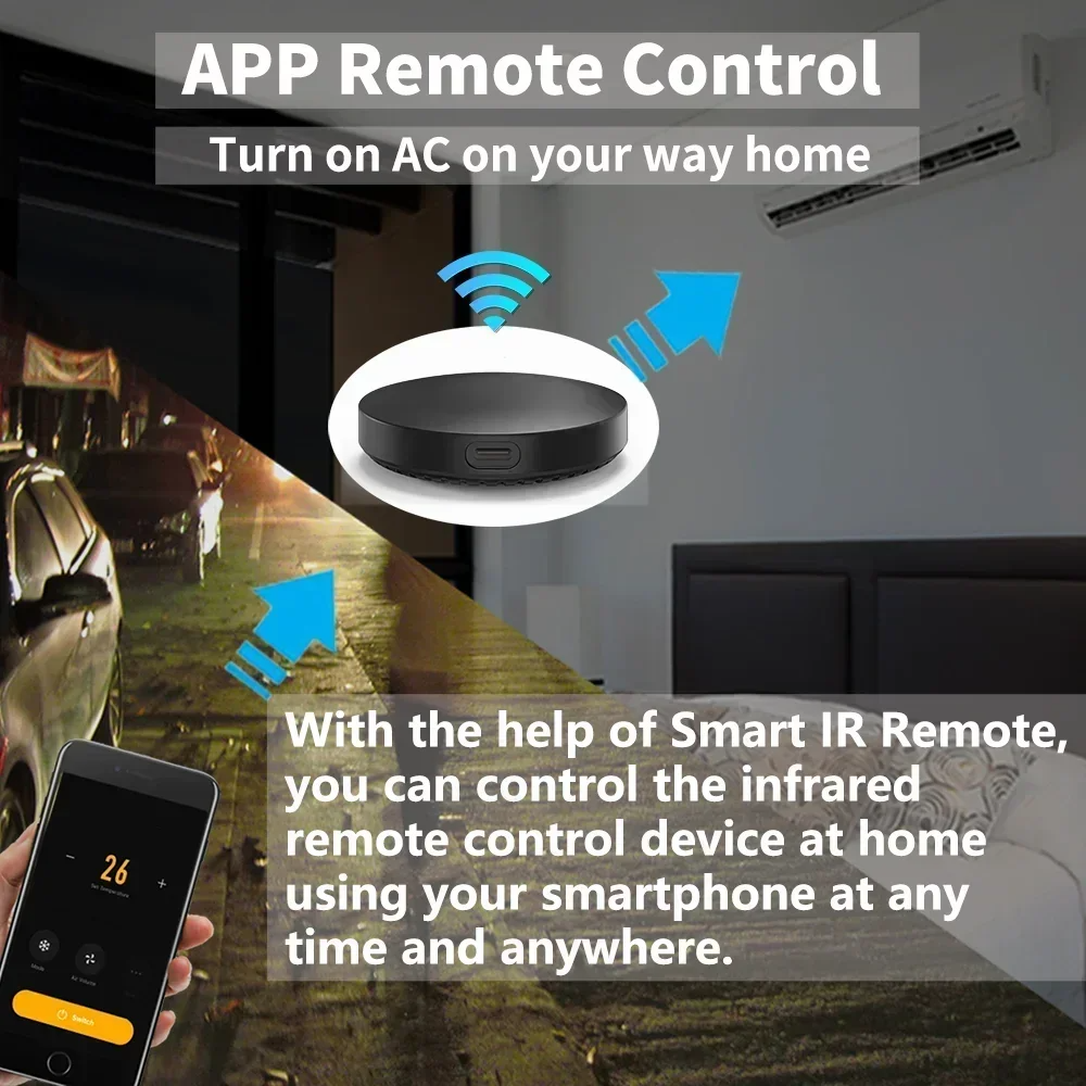 Tuya WiFi IR RF Remote Control - مراجعة Ir Blaster Universal وسعره
