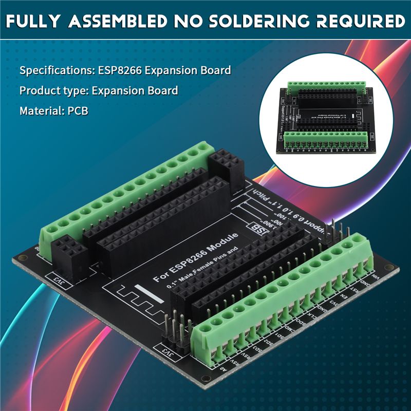 Y22A-ESP8266 Expansion Board 3 - مراجعة Esp8266 Nodemcu Board وسعره