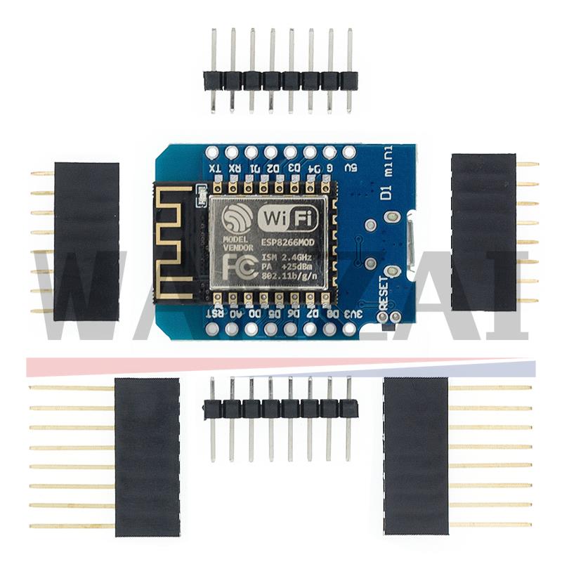 WeMos D1 Mini Pro V3.0.0 Bytes - مراجعة Esp8266 Nodemcu Board وسعره
