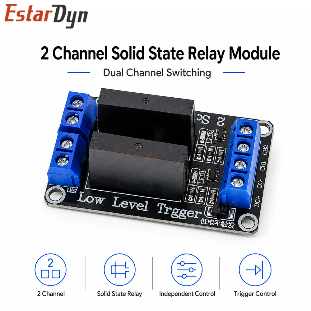 Estardyn 5V 1/2/4/8CH G3MB-202 - مراجعة Home Automation Diy وسعره