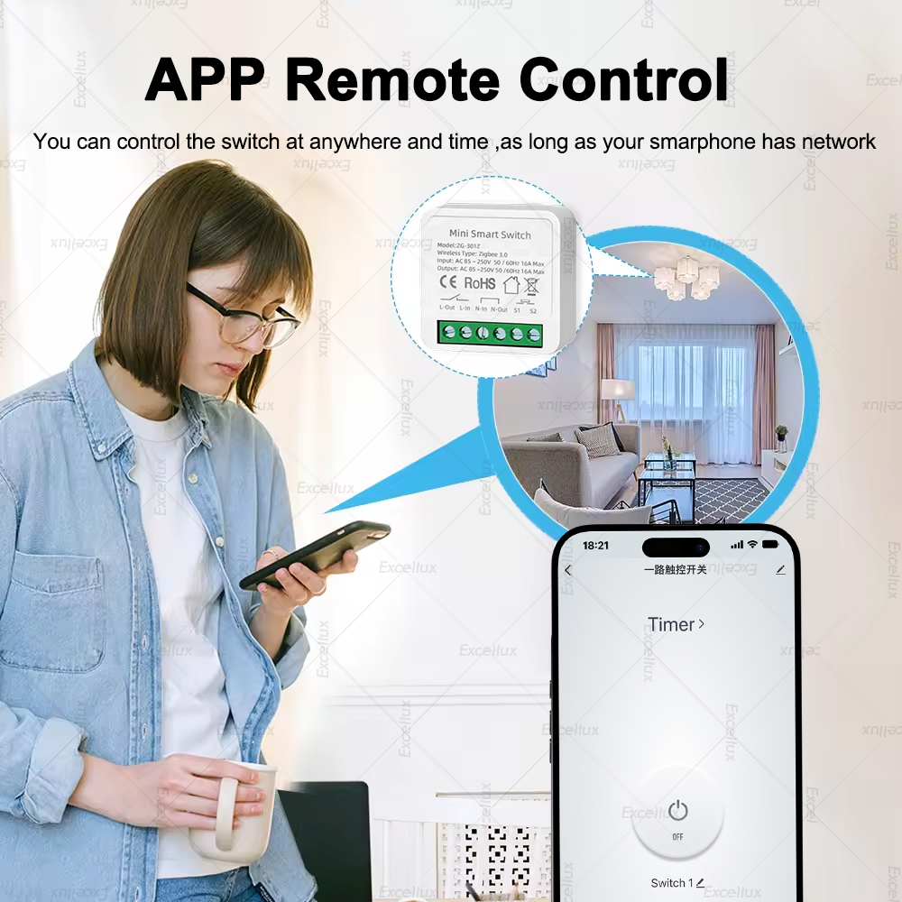 16A Zigbee 3.0 Mini Smart DIY  - مراجعة Home Automation Diy وسعره