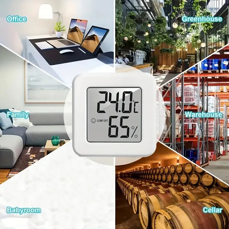 Digital Hygrometer Thermometer - مراجعة Temperature Humidity Sensor وسعره