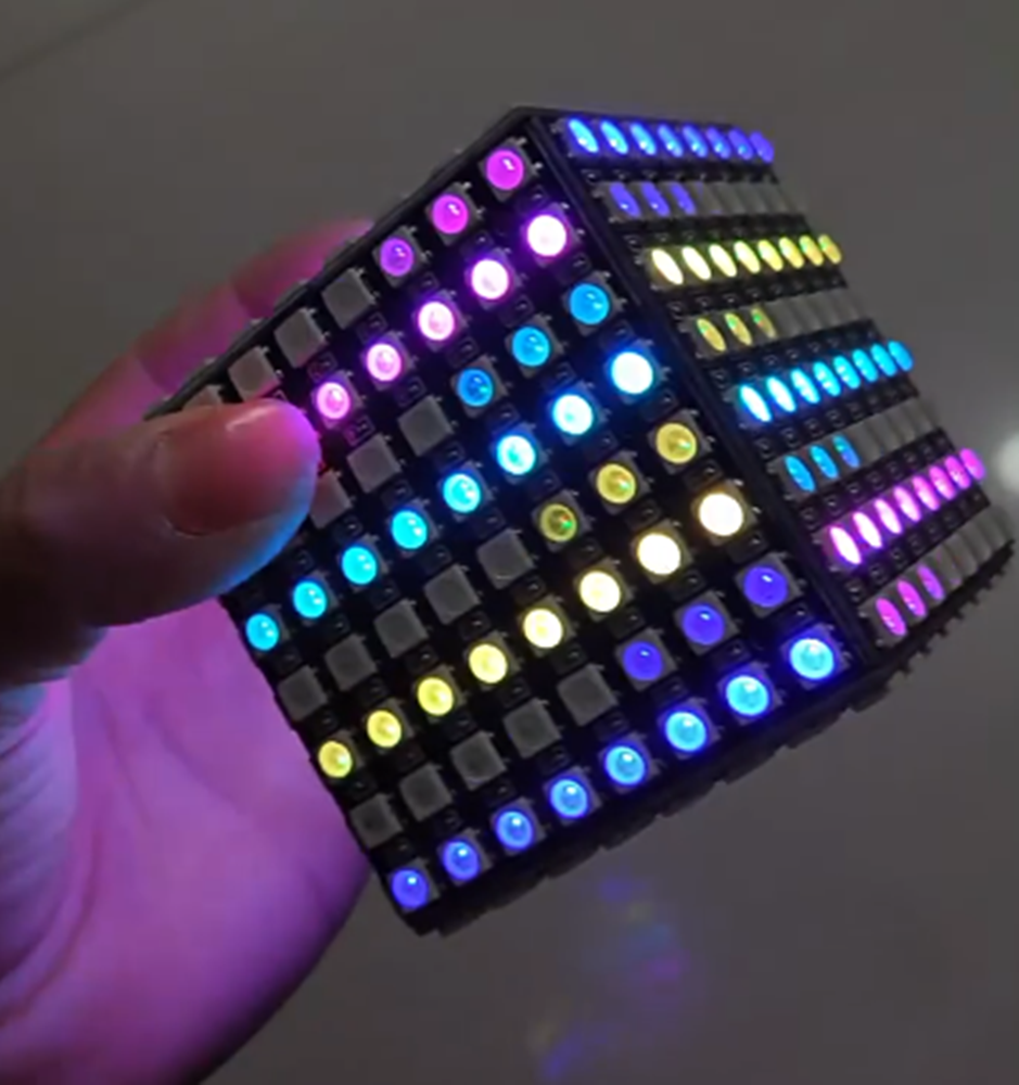 WS2812B 8x8 64Bit RGB LED Matr - مراجعة Rgb Led Matrix 8X8 وسعره