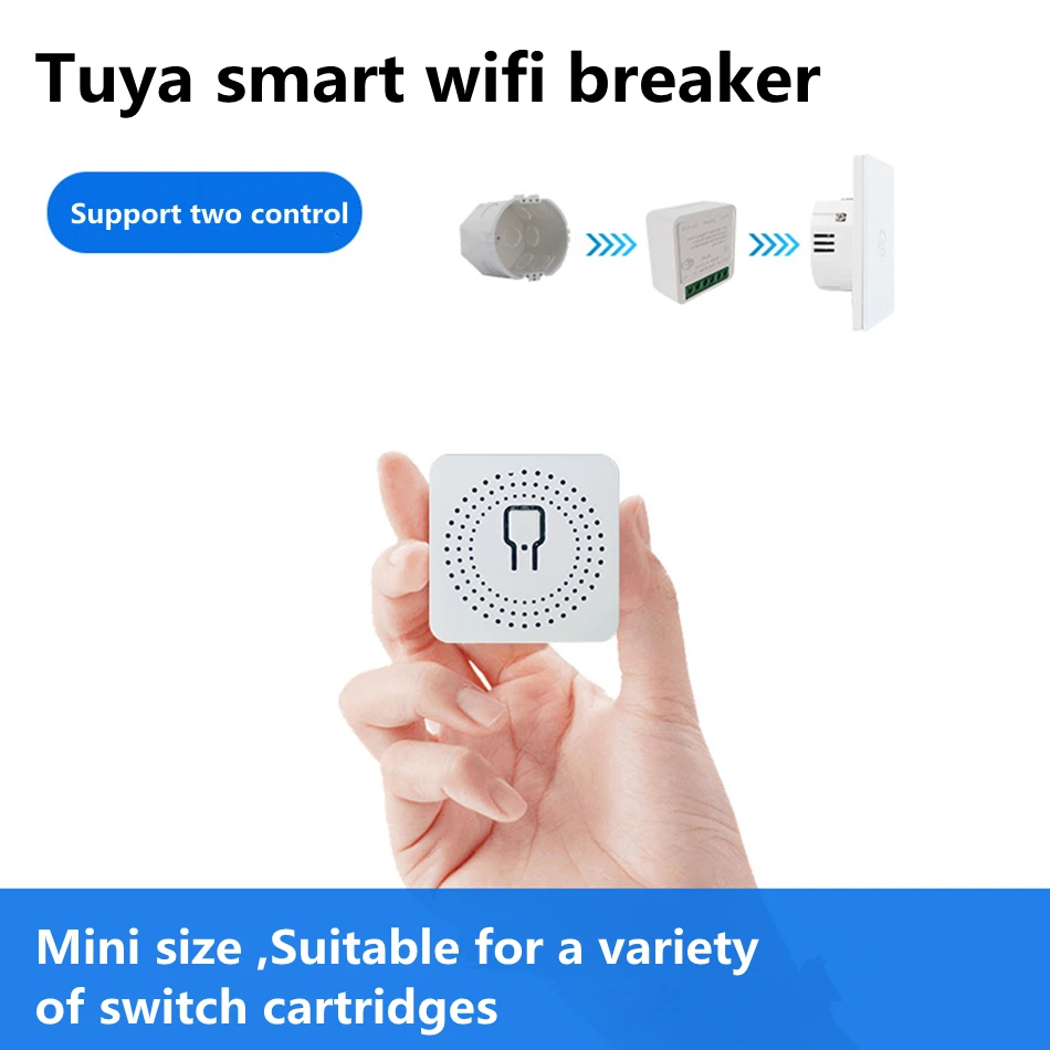 2 Way Control Tuya Mini 16A Wi - مراجعة Home Automation Diy وسعره