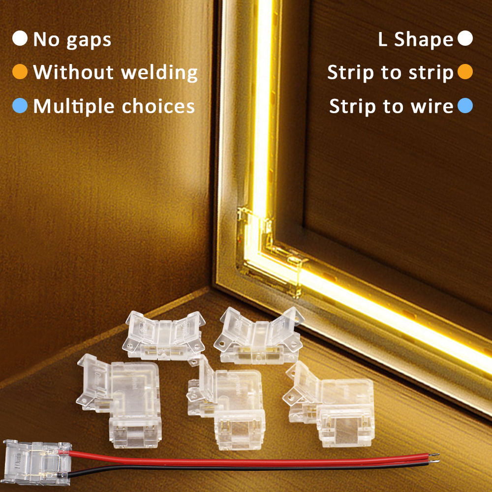 Solderless LED Connector 2 Pin - مراجعة Rgb Led Matrix 8X8 وسعره