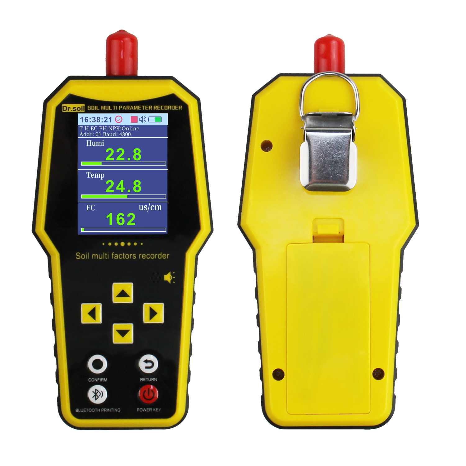 7 in 1 Portable Soil Moisture  - مراجعة Temperature Humidity Sensor وسعره