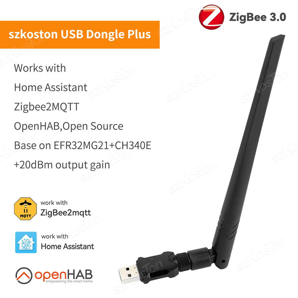 Zigbee USB Dongle Plus-E Gatew - مراجعة Zigbee Coordinator Stick وسعره