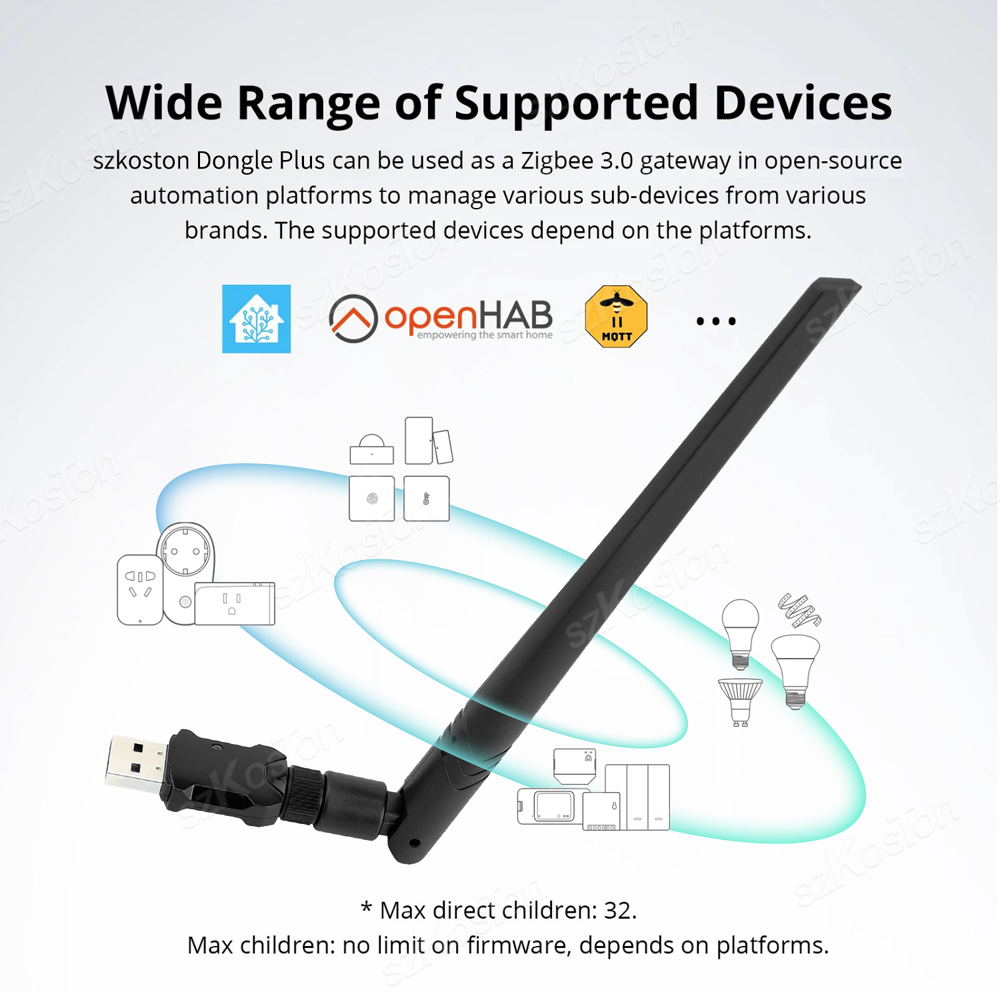 Zigbee USB Dongle Plus-E Gatew - مراجعة Zigbee Coordinator Stick وسعره