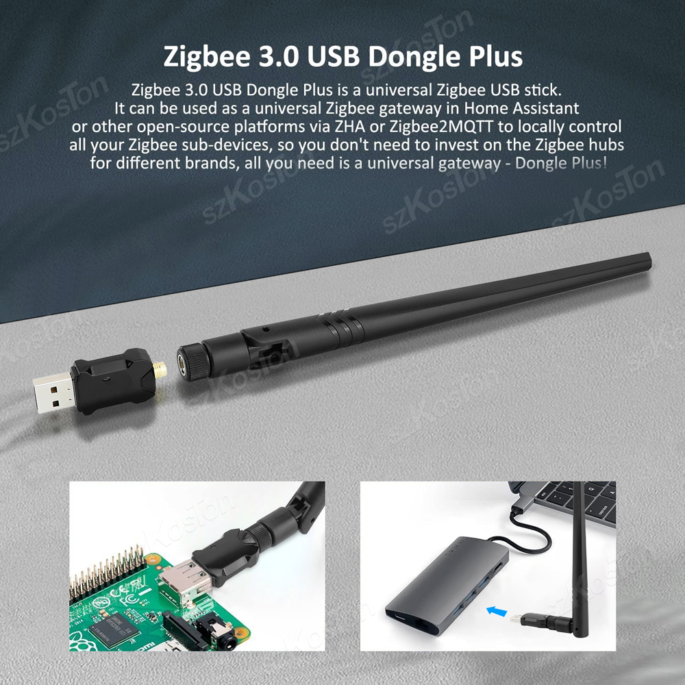 Zigbee USB Dongle Plus-E Gatew - مراجعة Zigbee Coordinator Stick وسعره