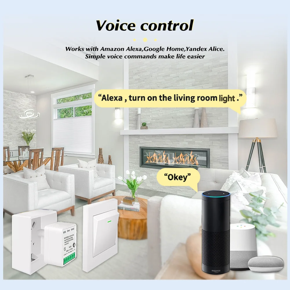 For Tuya Mini Smart WiFi Switc - مراجعة Home Automation Diy وسعره