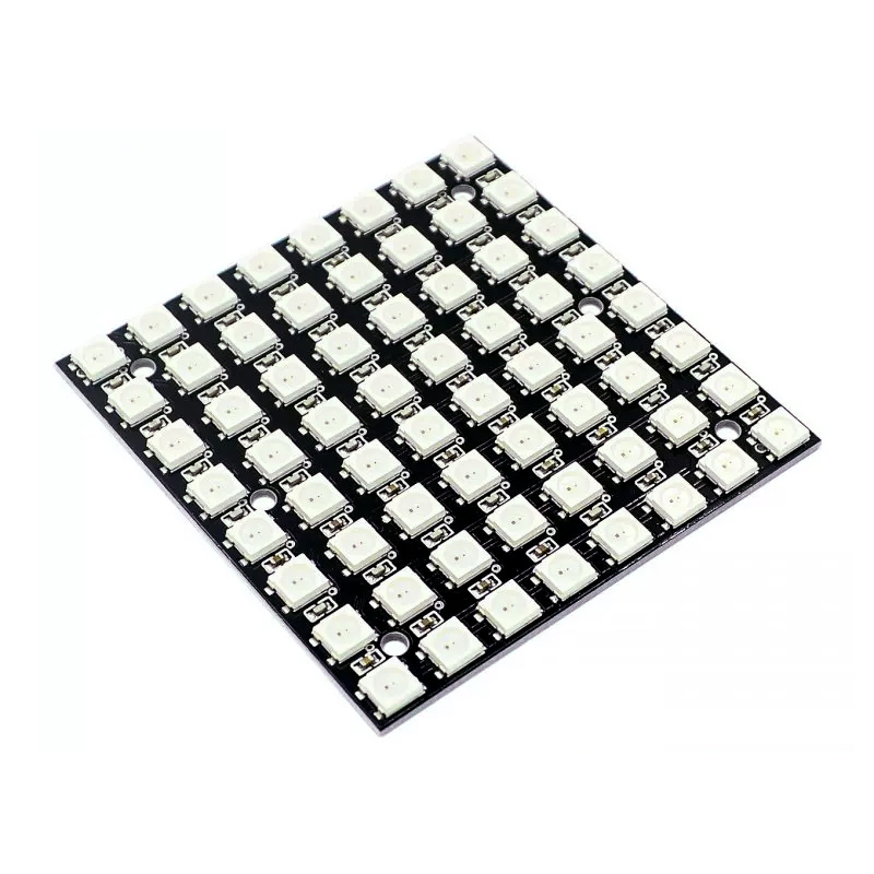 WS2812 LED 5050 RGB 8x8 64 Bit - مراجعة Rgb Led Matrix 8X8 وسعره