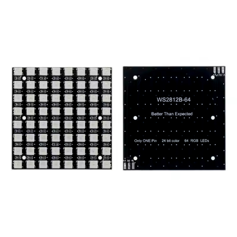 WS2812 LED 5050 RGB 8x8 64 Bit - مراجعة Rgb Led Matrix 8X8 وسعره