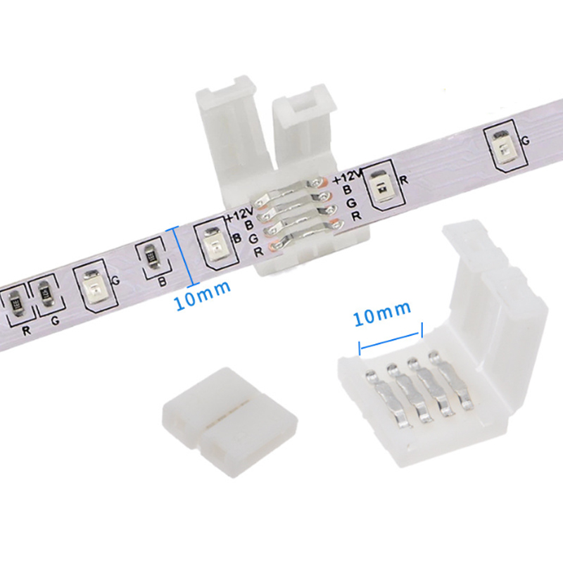 5pcs 4PIN 8mm Led Connector L  - مراجعة Rgb Led Matrix 8X8 وسعره
