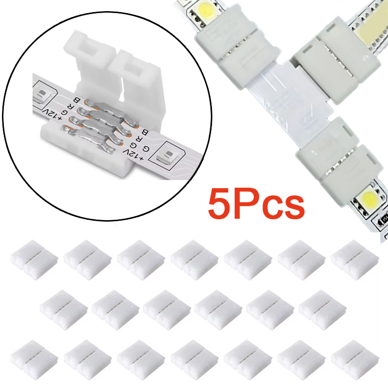 5pcs 4PIN 8mm Led Connector L  - مراجعة Rgb Led Matrix 8X8 وسعره
