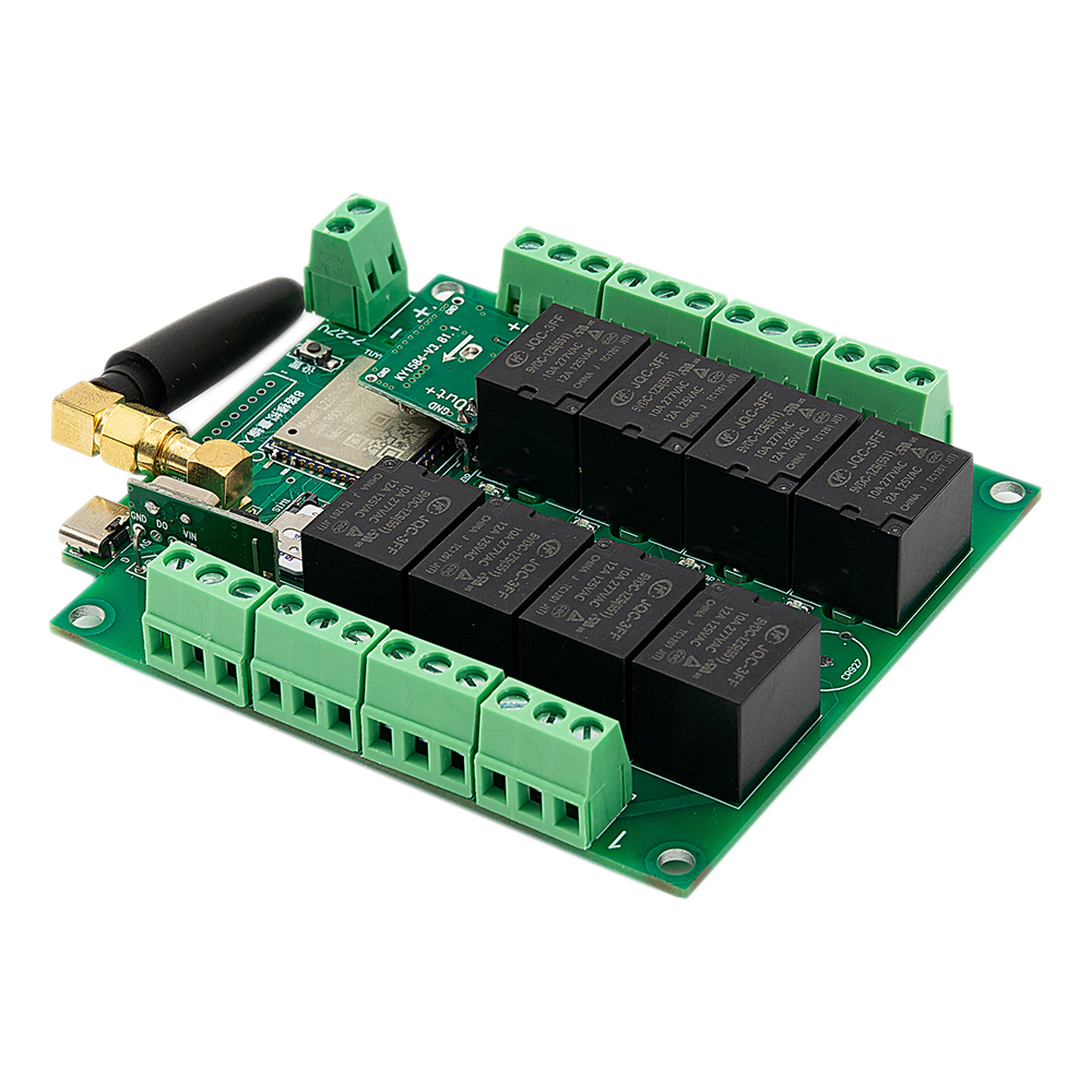 Tuya 8 Way Wireless Switch DC  - مراجعة Iot Diy Home Automation وسعره