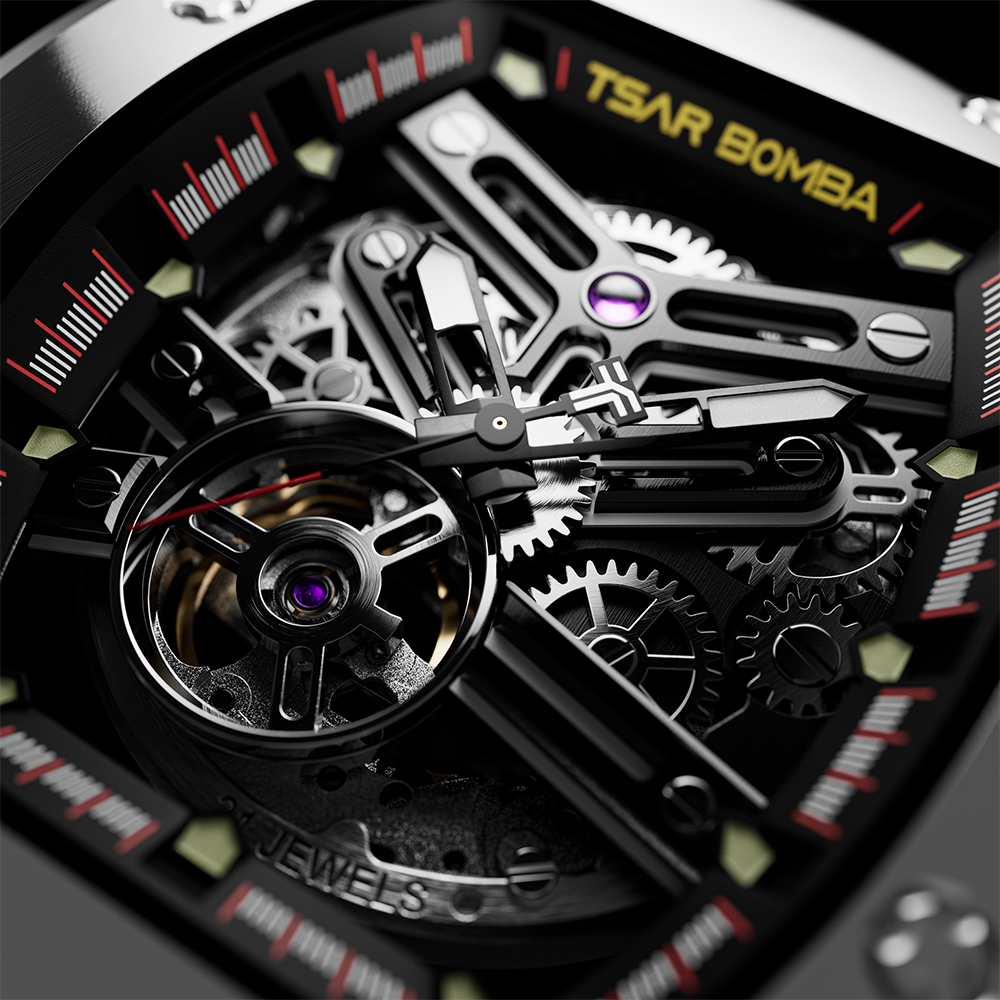 TSAR BOMBA DIY Automatic Watch - مراجعة Home Automation Diy وسعره