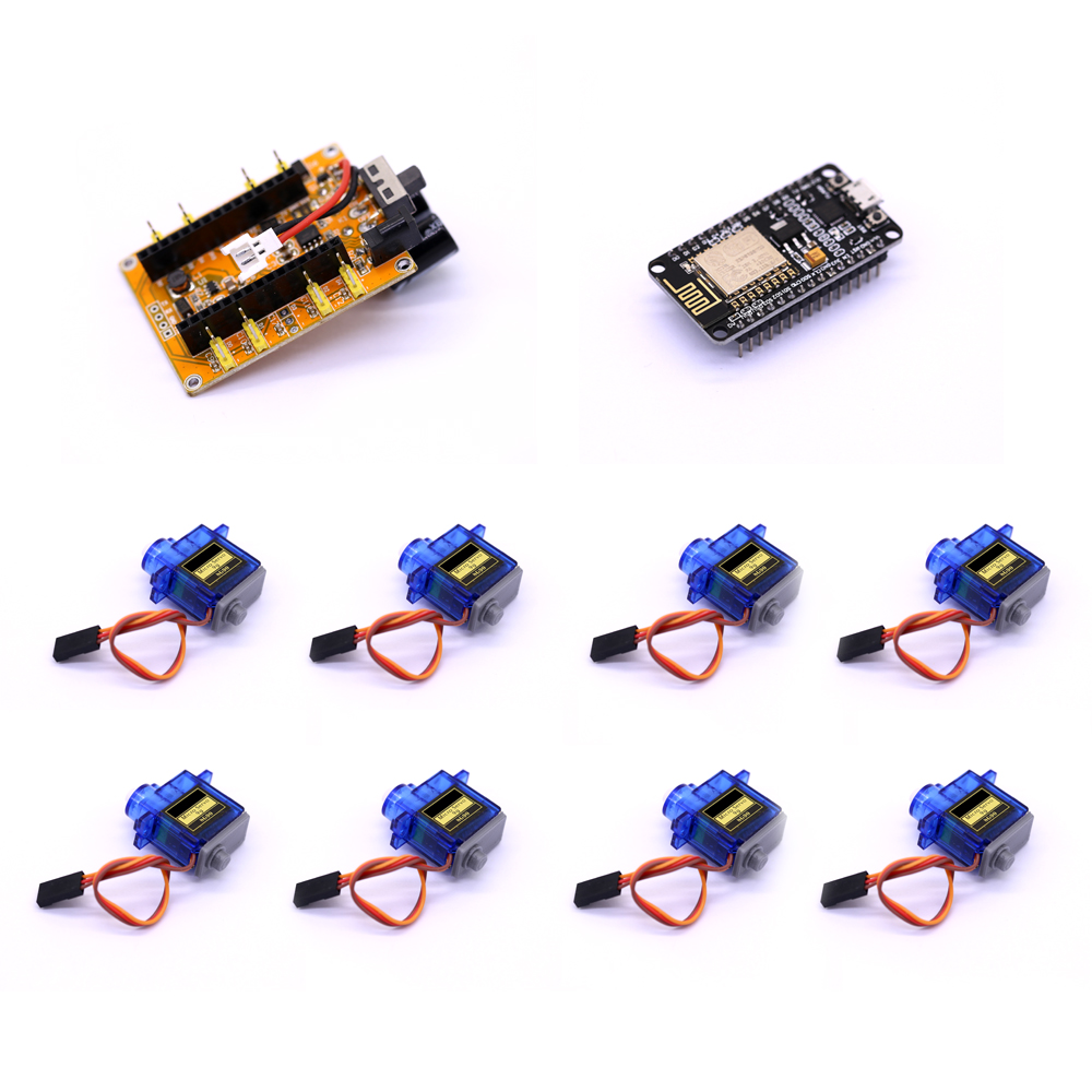 Bionic Quadruped Spider Robot  - مراجعة Esp8266 Nodemcu Board وسعره