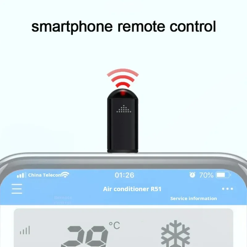Type-C Smartphone Infrared Tra - مراجعة Ir Blaster Universal وسعره
