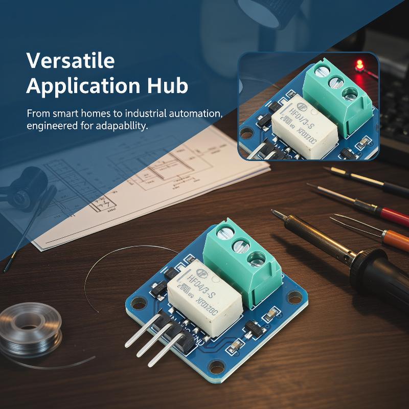 DC 3V Mini Signal Relay Module - مراجعة Diy Automation Projects وسعره