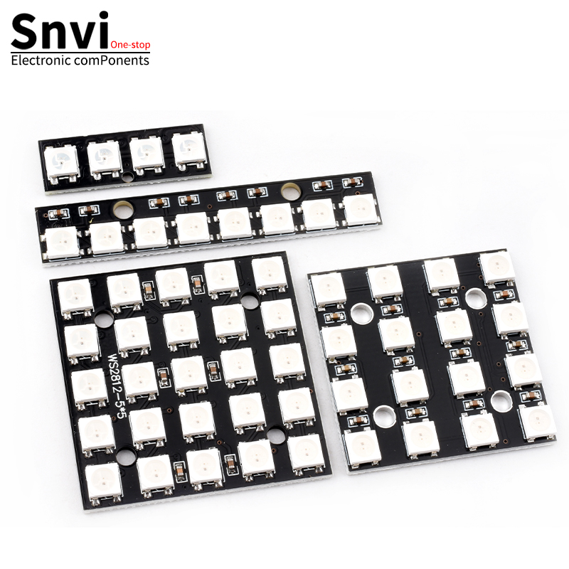 NEW WS2812 LED 5050 RGB 8x8 LE - مراجعة Rgb Led Matrix 8X8 وسعره