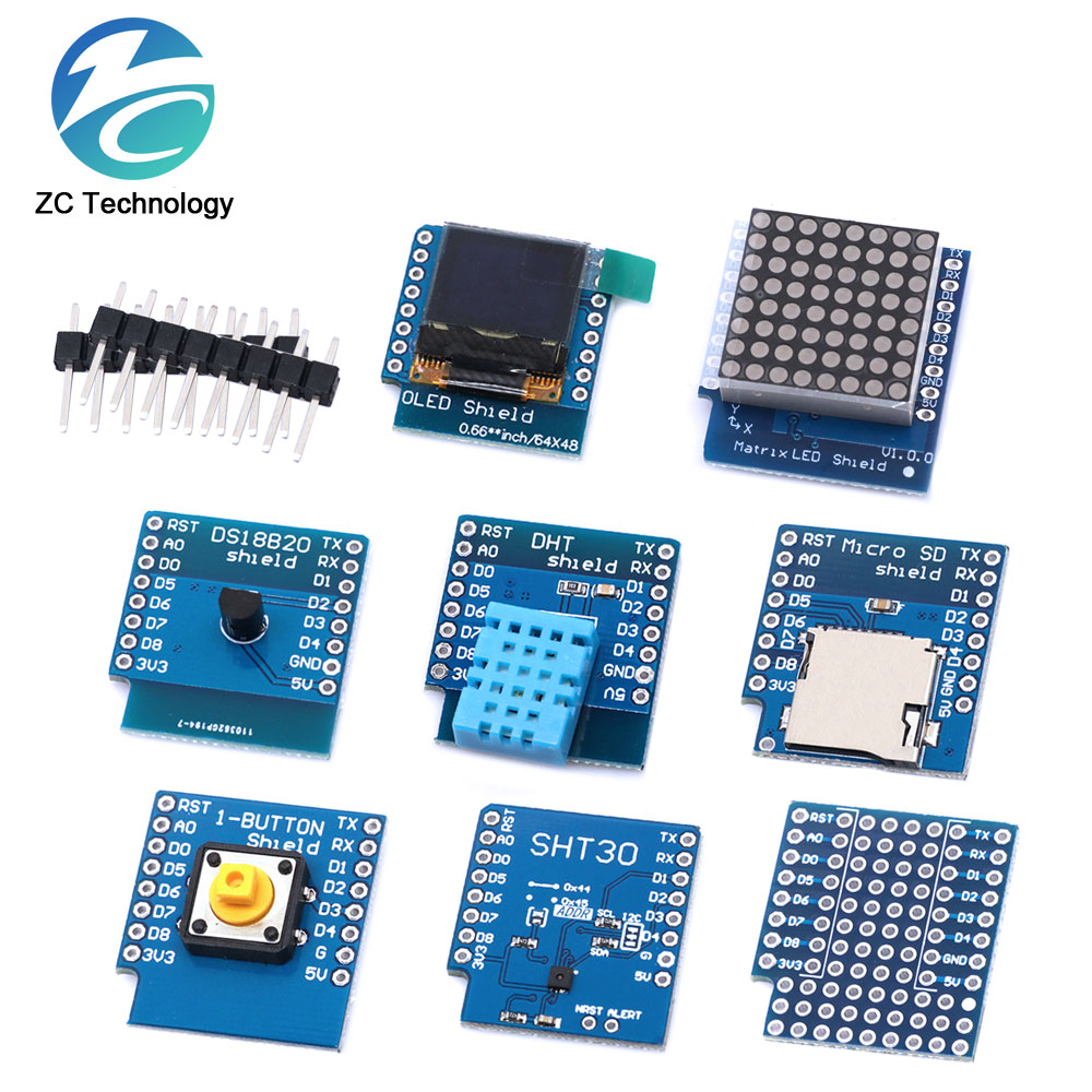 D1 Mini ESP8266 ESP-12F CH340G - مراجعة Esp8266 Nodemcu Board وسعره