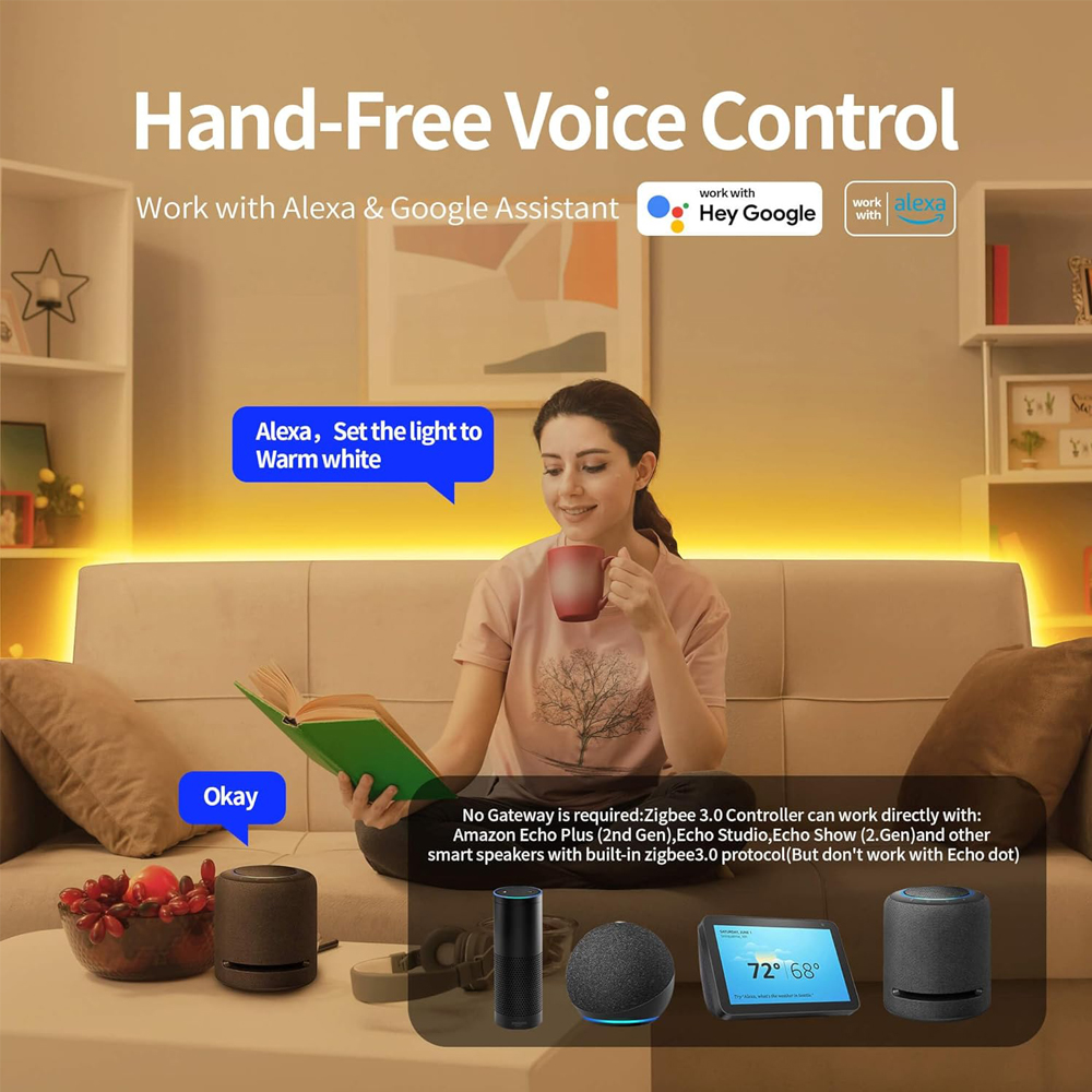 Smart ZigBee 3.0 LED Controlle - مراجعة Zigbee Coordinator Stick وسعره