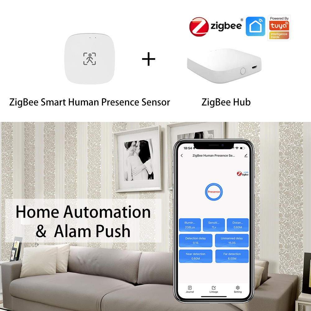 ZigBee Wifi MmWave Human Prese - مراجعة Home Automation Ideas وسعره