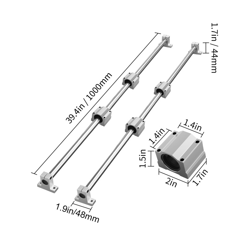 Linear Guide Rail Set, SFC16 1 - مراجعة Diy Automation Projects وسعره