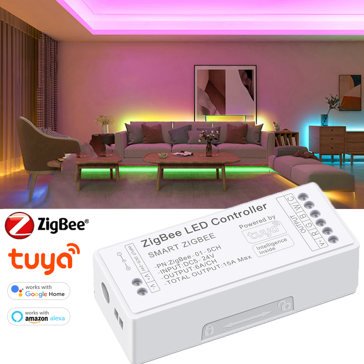 Zigbee 3.0 WiFi LED Controller - مراجعة Zigbee Coordinator Stick وسعره
