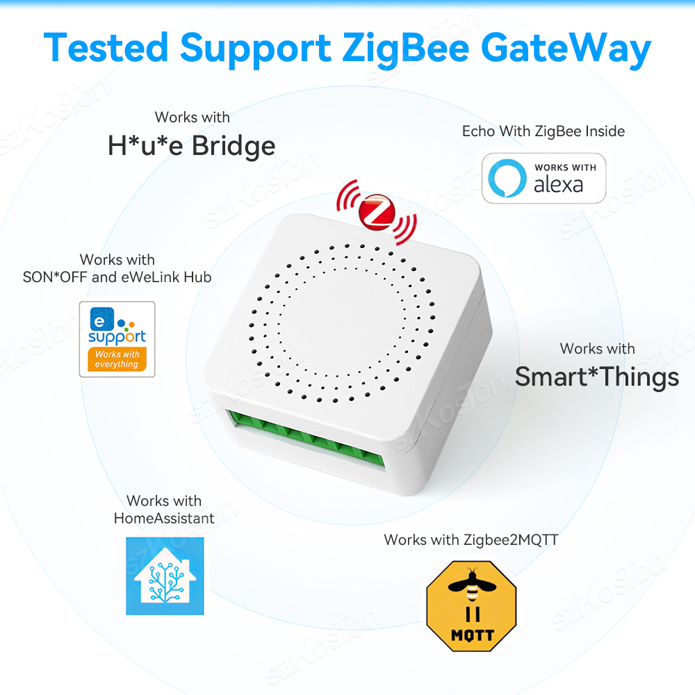 16A Mini ZigBee Smart Switch e - مراجعة Home Automation Diy وسعره