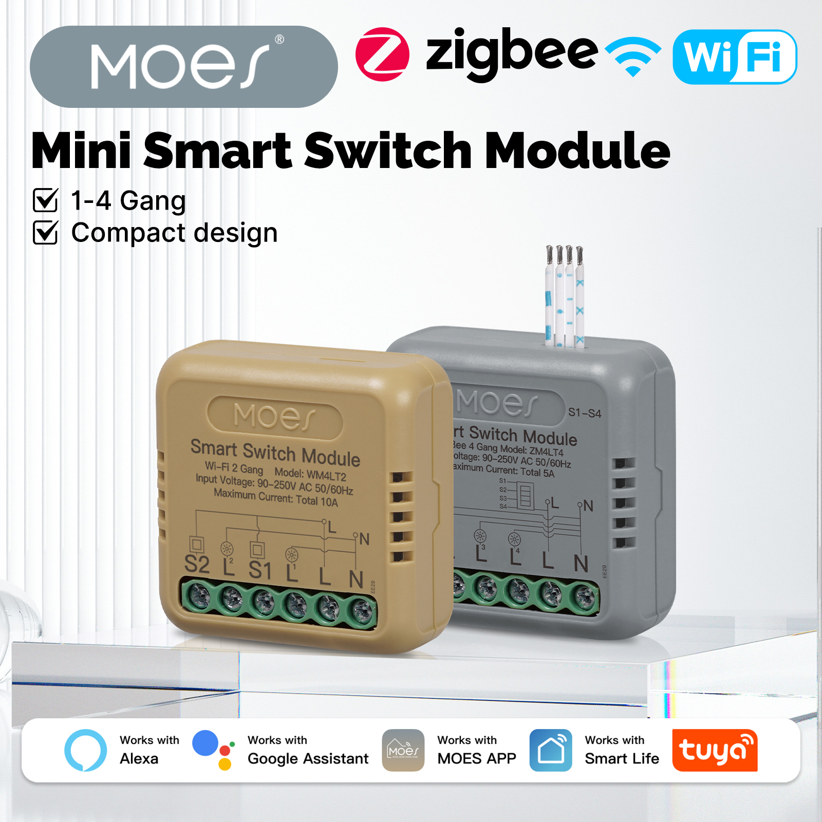 MOES Tuya WiFi Zigbee Mini DIY - مراجعة Home Automation Diy وسعره