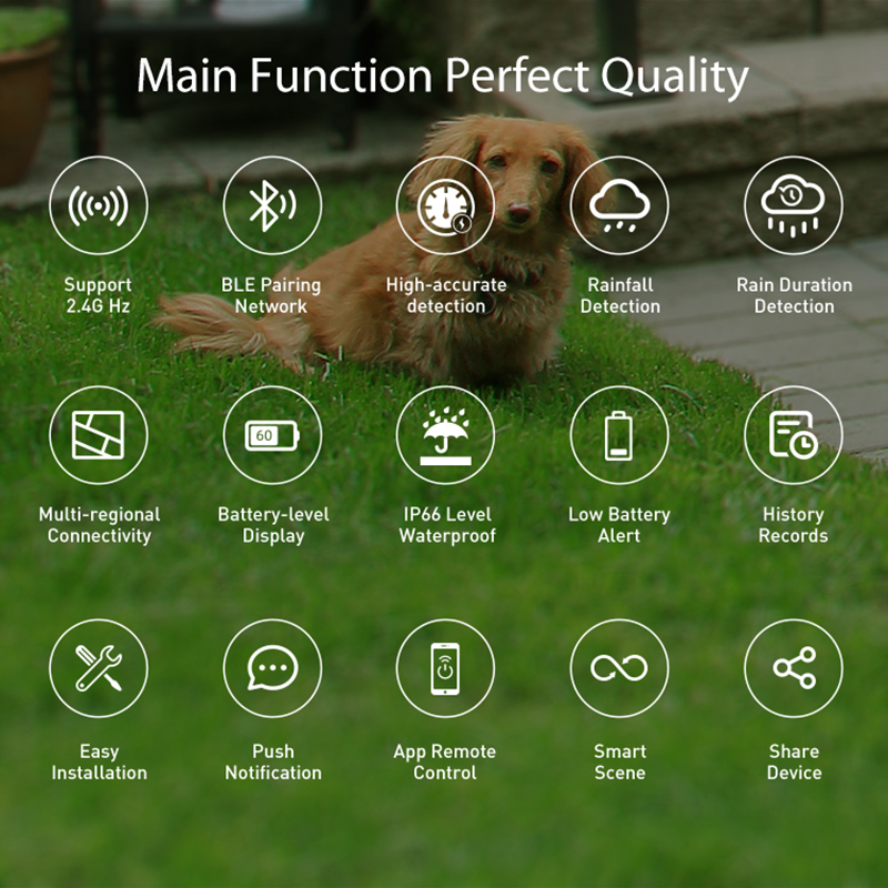 WiFi Rain Sensor Rainfall Dura - مراجعة Home Automation Ideas وسعره