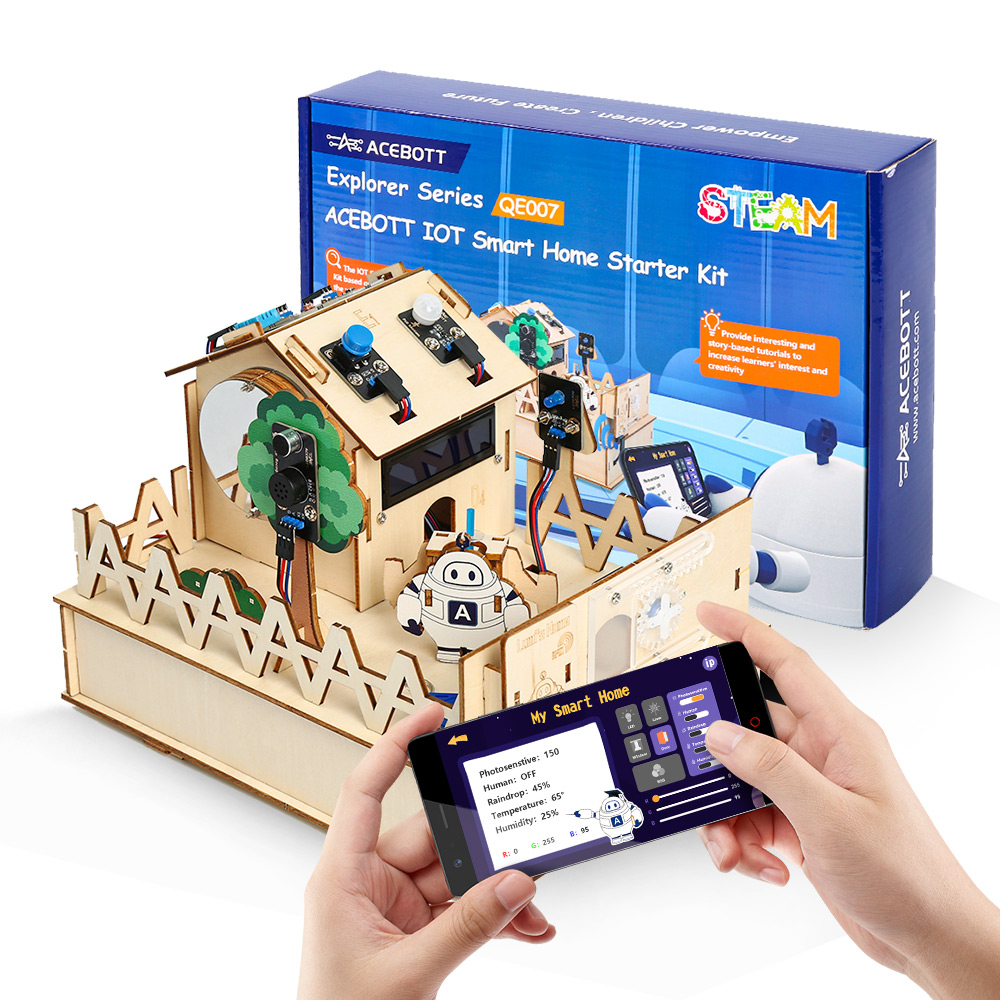 ACEBOTT DIY Smart Home Kit for - مراجعة Diy Automation Projects وسعره