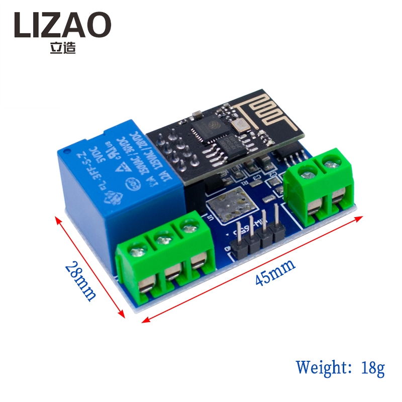 LIZAO ESP8266 5V WiFi IoT Rela - مراجعة Diy Automation Projects وسعره