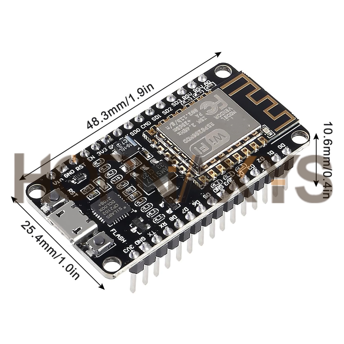 1-10PCS/Wireless Module CP2102 - مراجعة Esp8266 Nodemcu Board وسعره